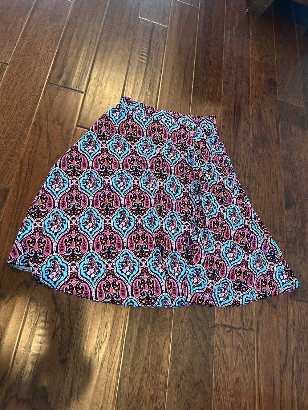 Emily Stacy A-line Paisley skirt